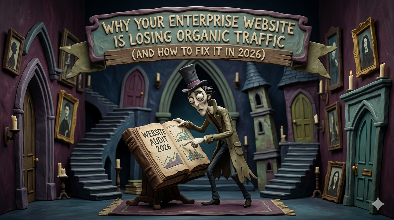 Why Your Enterprise Website Is Losing Organic Traffic (And How to Fix It)